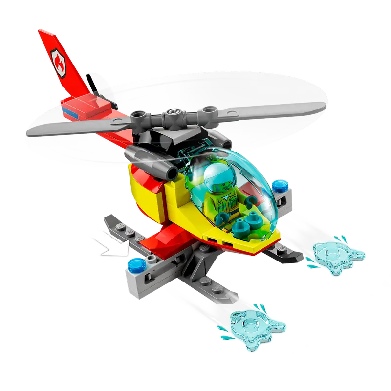 Конструктор LEGO Fire Station Разноцветный