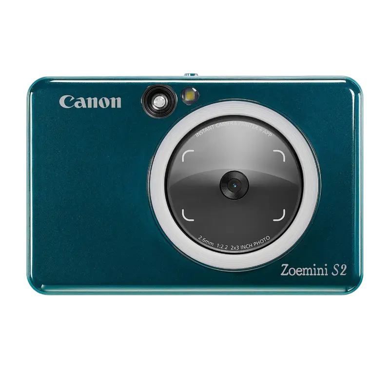 Фотопринтер Canon Zoemini S2 ZV223 2.0” x 3.0” Бирюзовый