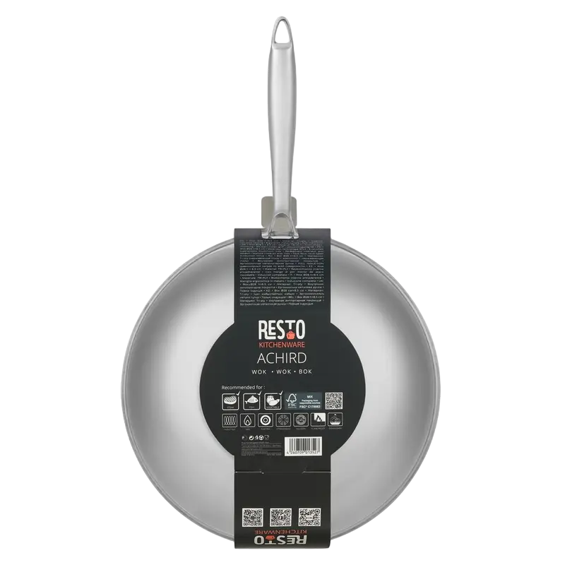 Сковорода WOK RESTO Achird ACHIRD Нержавеющая сталь