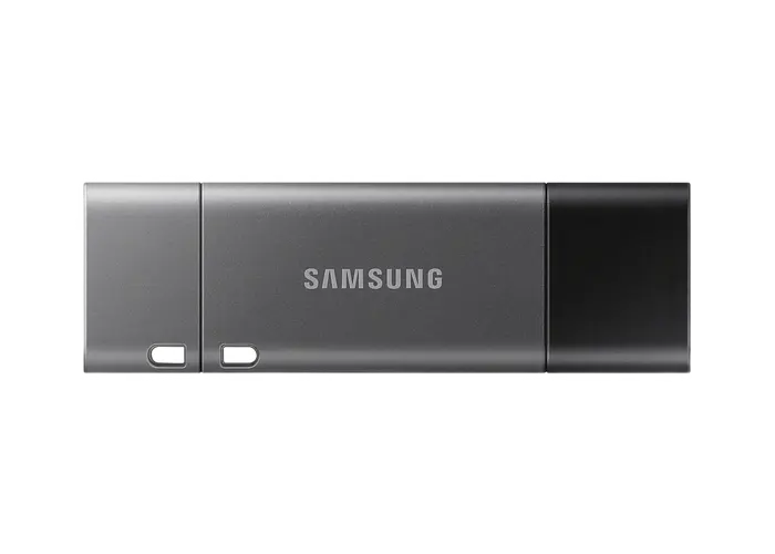 USB Flash накопитель Samsung DUO Plus 32ГБ Черный/Серый