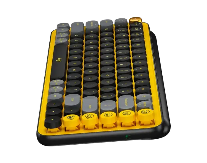 Клавиатура Logitech POP Keys Механический Жёлтый
