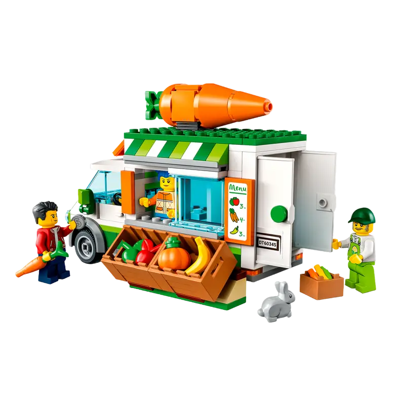 Конструктор LEGO Farmers Market Van Разноцветный