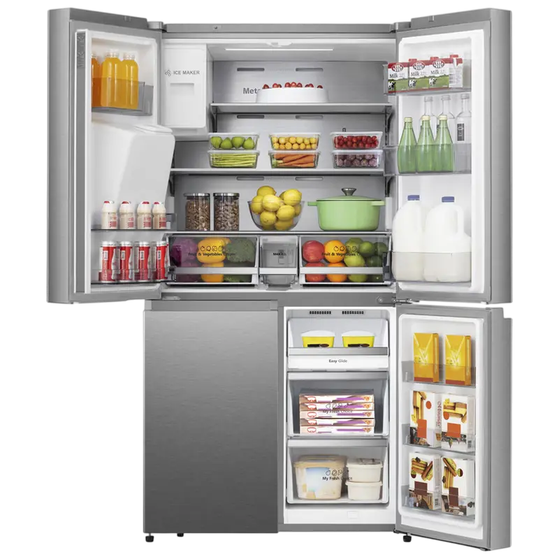 Frigider Hisense RQ760N4SASE Oțel inoxidabil