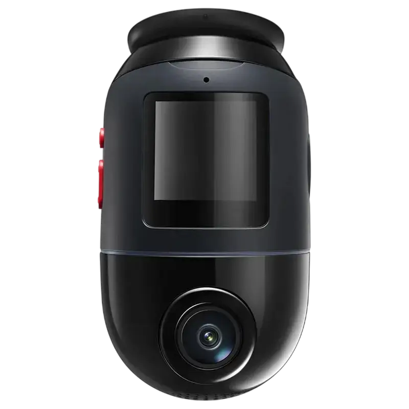 Комплект видеорегистраторов передней и задней панели автомобиля 70mai 4K Omni X800+Rear Cam+SD Card Черный