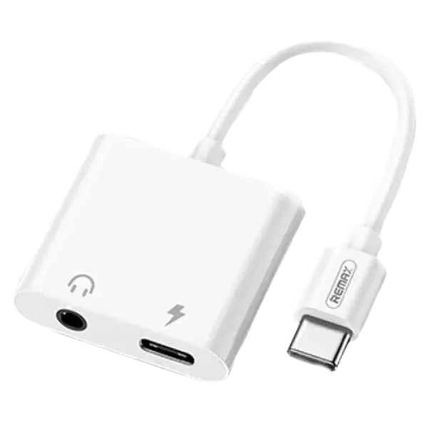 Аудио адаптер Remax RL-LA11 Белый