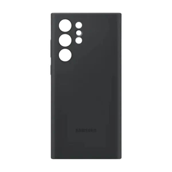 Husă Samsung Galaxy S22 Ultra Silicone Cover Negru