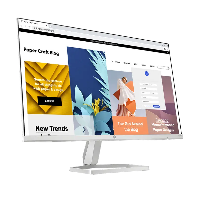 Монитор HP S5 524sw Серебристый