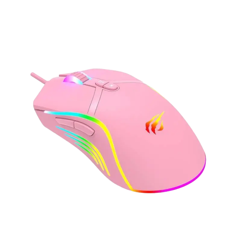Игровая мышь Havit MS1026 Проводное Розовый