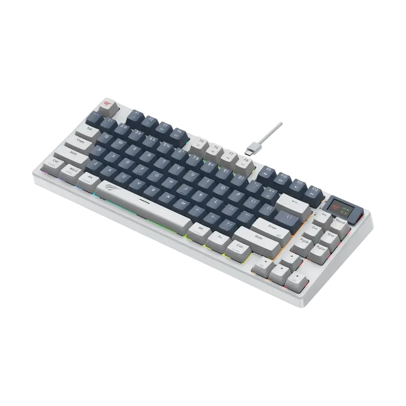 Tastatură Havit KB884L Mecanic Alb
