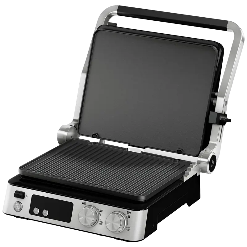 Электрический Гриль Braun MultiGrill 7 Contact Черный | Нержавеющая сталь