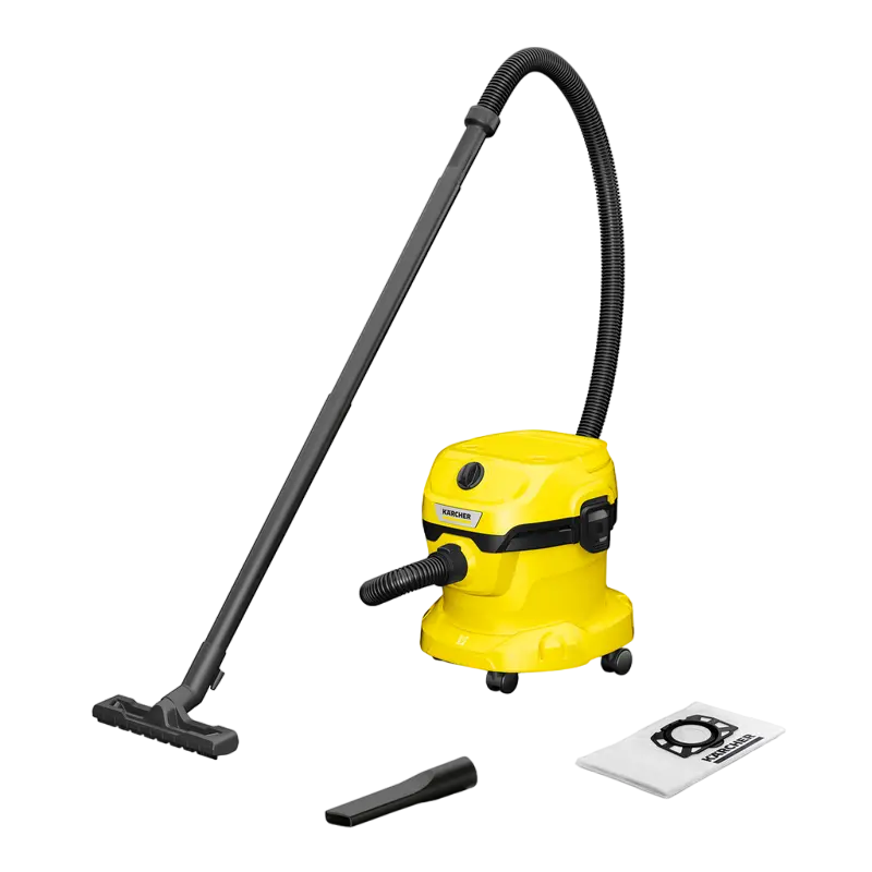 Пылесос Karcher WD 2 Plus V-12/4/18 + cadou Filtru Жёлтый