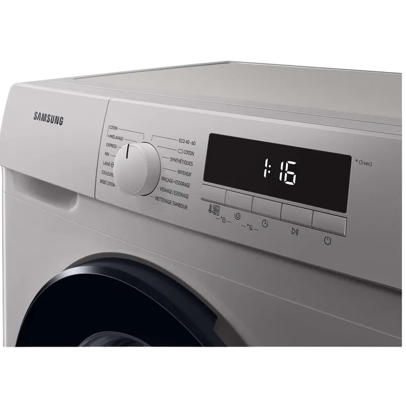 Стиральная машина Samsung WW80T304MBS/LE Серебристый
