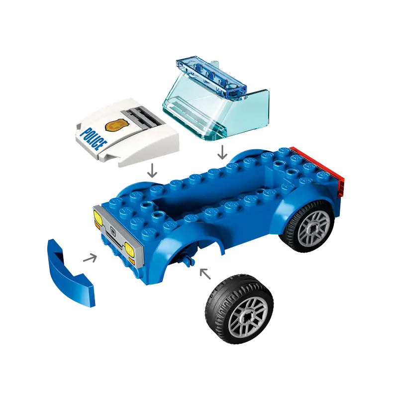 Конструктор LEGO Police Station Chase Разноцветный