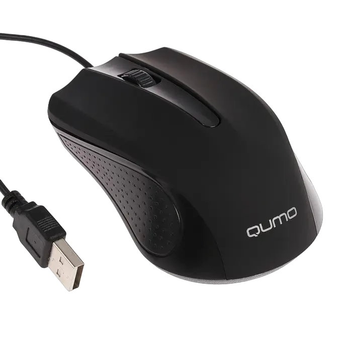 Мышь QUMO M66 Проводное Чёрный