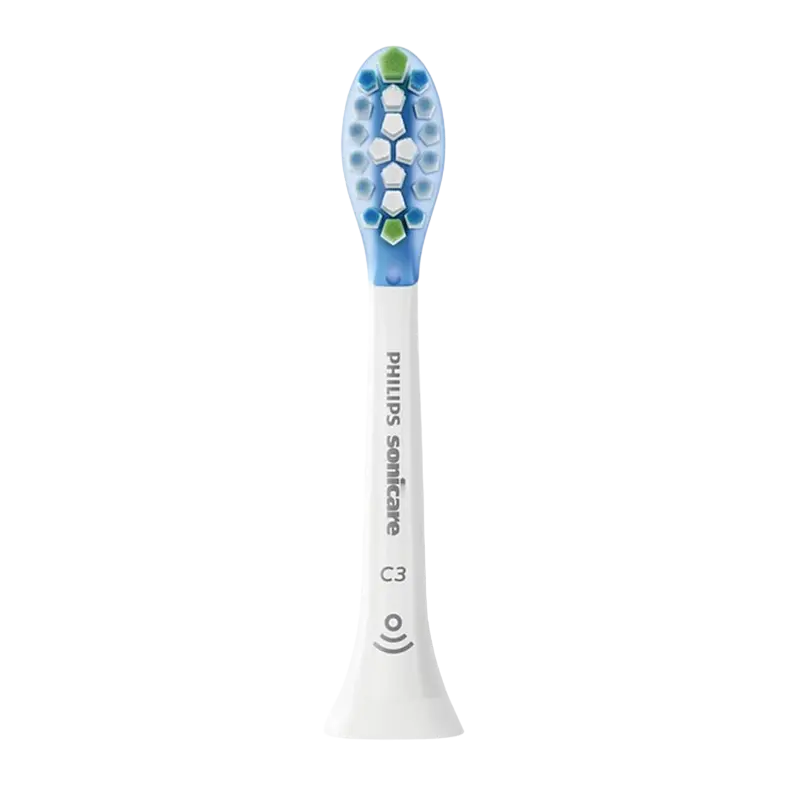 Duză pentru periuța de dinți electrică Pentru adulți Philips Sonicare C3 Premium Plaque Control Alb