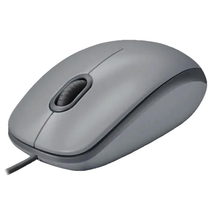 Мышь Logitech M110 Проводное Серый