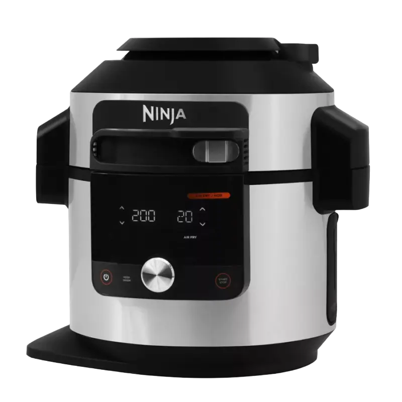 Мультиварка-скороварка Ninja OL750EU Серебристый | Черный