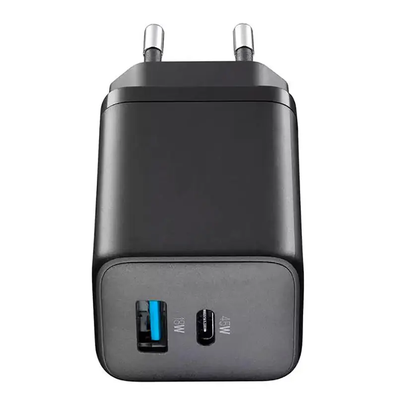 Зарядное устройство Cellularline Charger GAN Черный