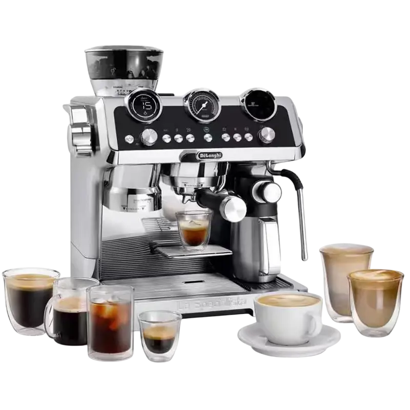 Кофеварка рожковая DeLonghi EC9865.M Нержавеющая сталь