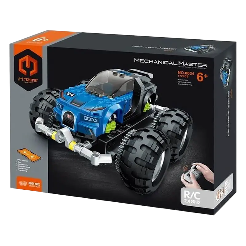 Конструктор с радиоуправлением iM.Master Off-Road Monster Truck Синий