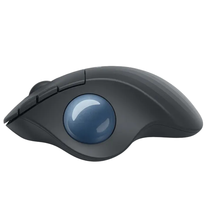 Беcпроводная мышь Logitech M575 Беспроводное Графитовый