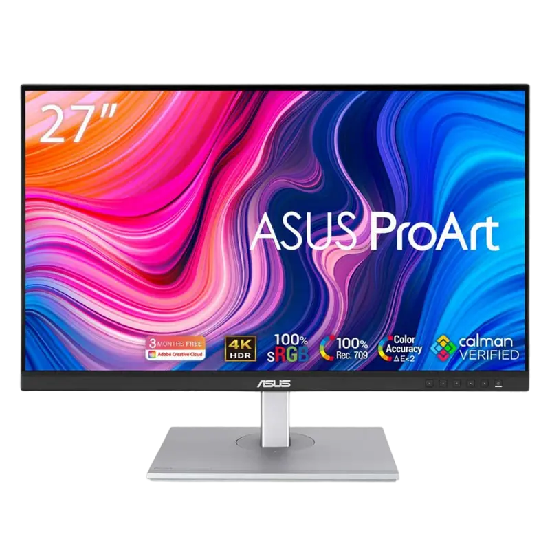 Монитор ASUS ProArt PA278CV Чёрный | Серебристый