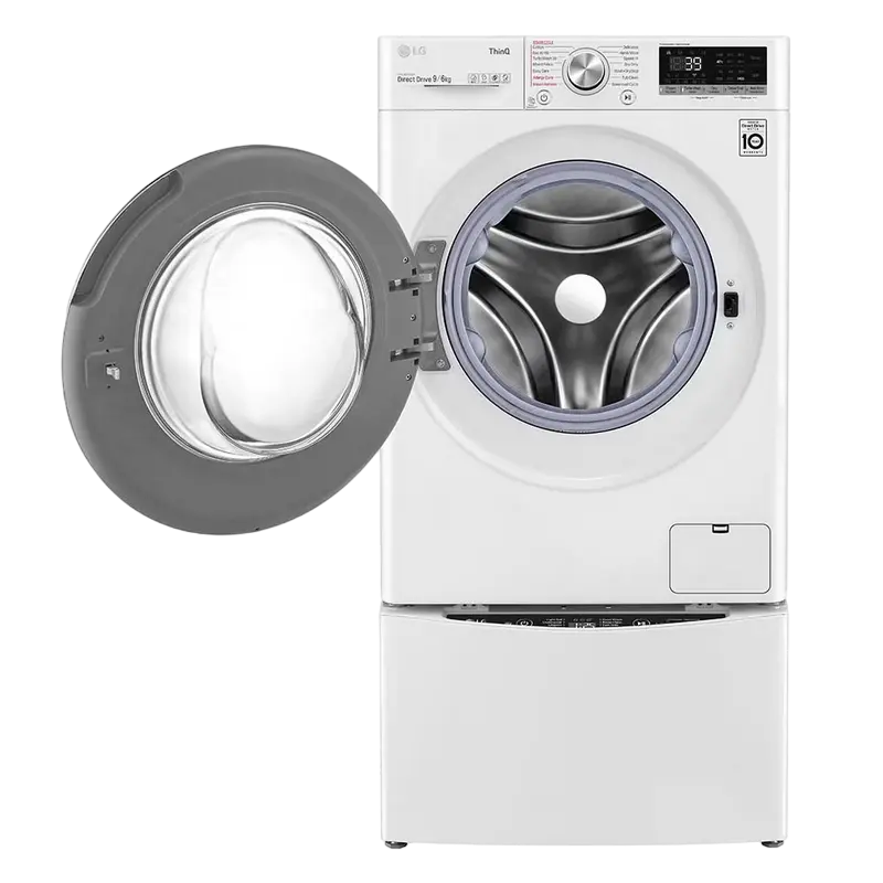 Mașină de spălat cu uscător LG F4DV709S1E Alb