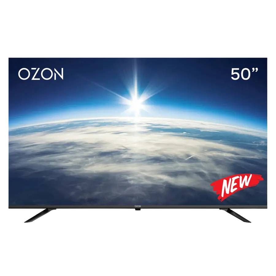 50" LED SMART Телевизор OZON U50Z8000R Черный
