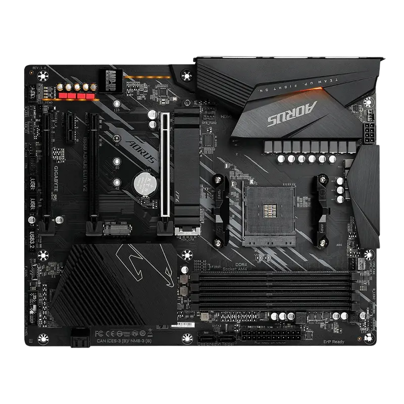 Материнская плата Gigabyte B550 AORUS ELITE V2 AM4 ATX