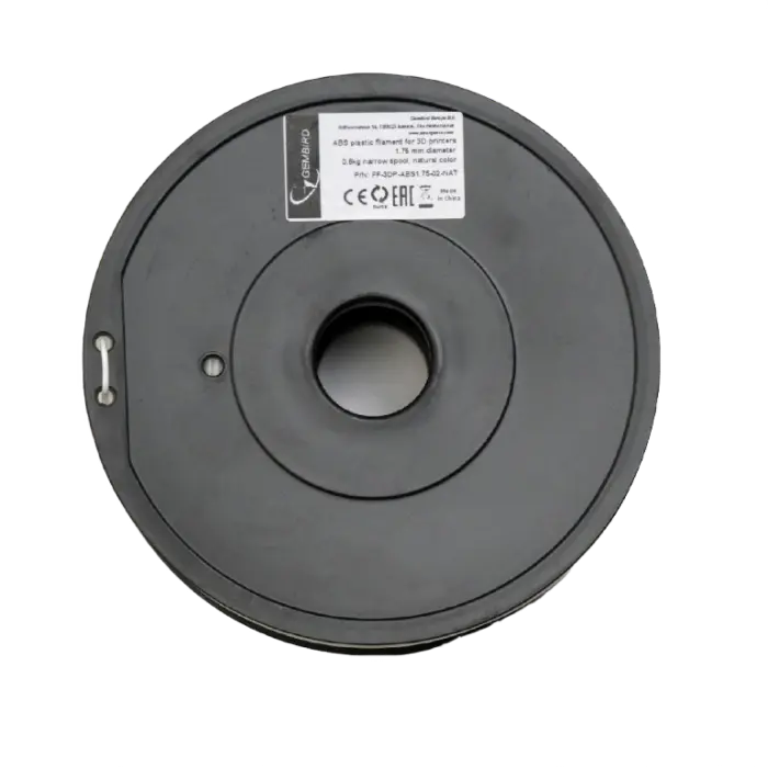 Нить для 3D-принтера Gembird FF-3DP-ABS1.75-02-NAT Белый
