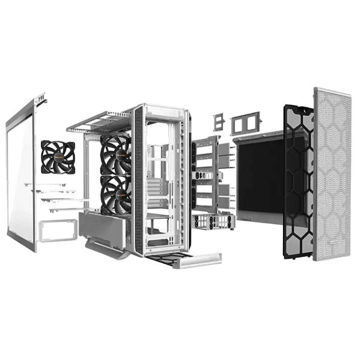 Carcasă PC be quiet! SILENT BASE 802 Window Midi-Tower Alb