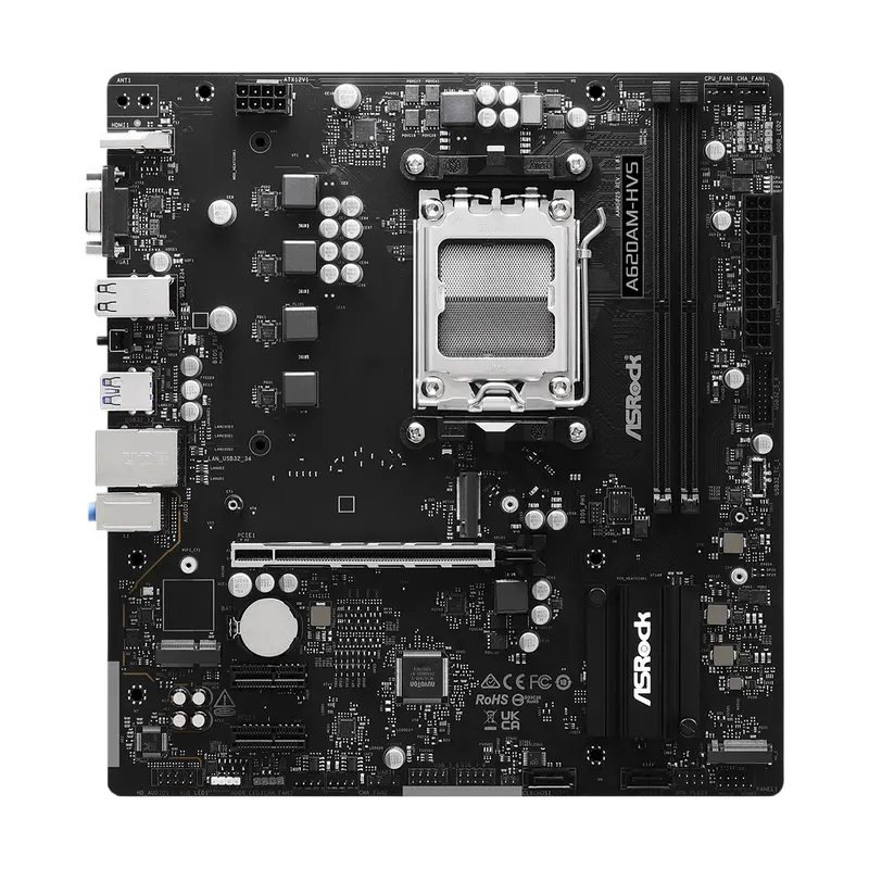 Материнская плата ASRock A620AM-HVS AM5 Micro-ATX