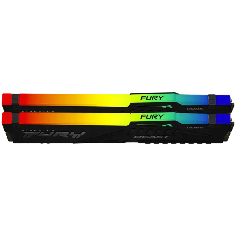 Оперативная память Kingston FURY Beast RGB FURY Beast RGB 128ГБ Чёрный