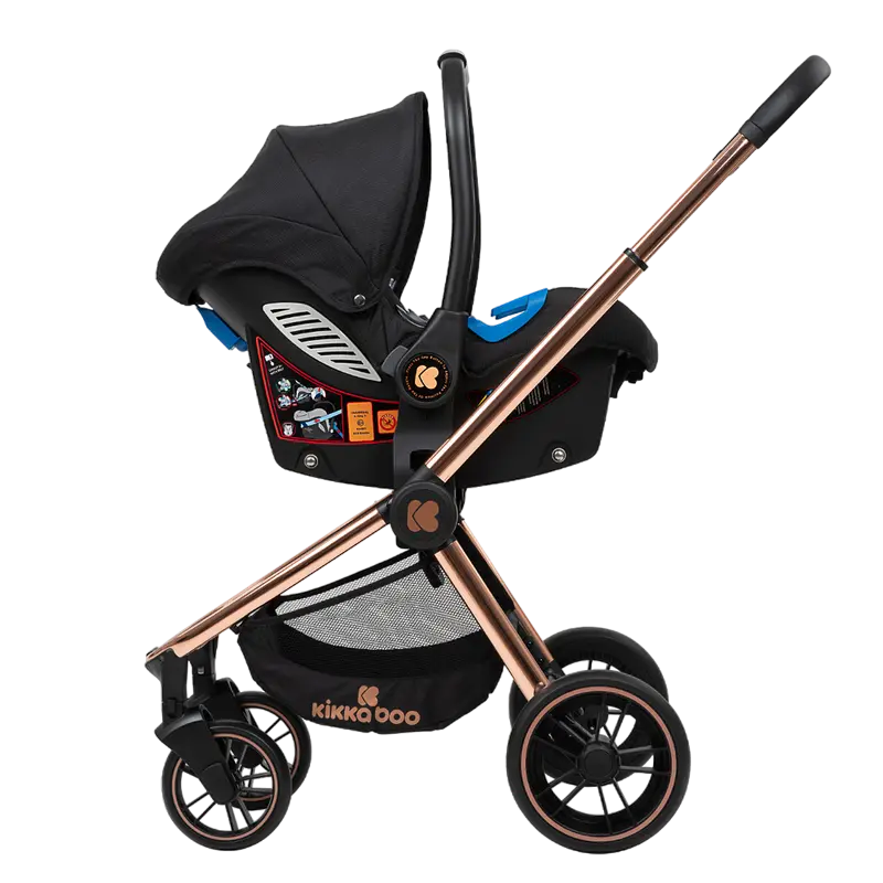 Коляска 3-в-1 Kikka Boo Vicenza Premium Черный