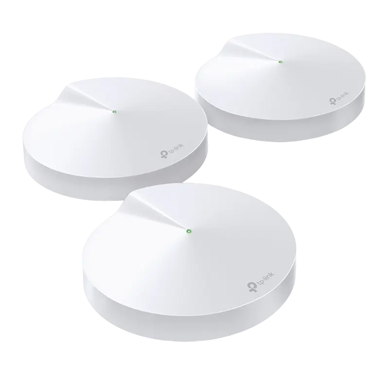 Домашняя Mesh Wi-Fi система TP-LINK Deco M5 (3-Pack) Белый