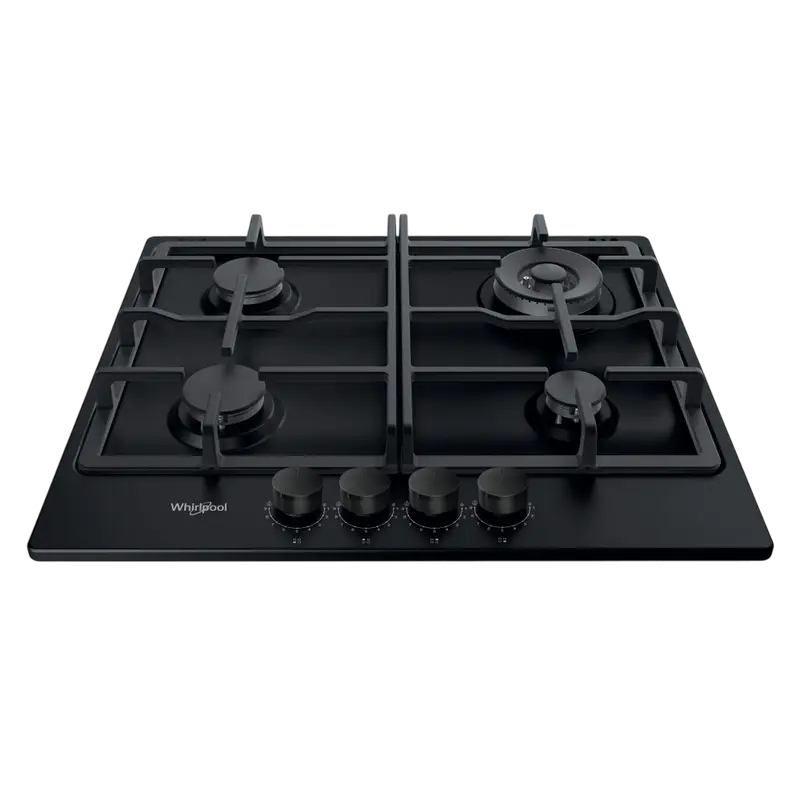 Газовая варочная панель Whirlpool TKRL 661 NB Черный