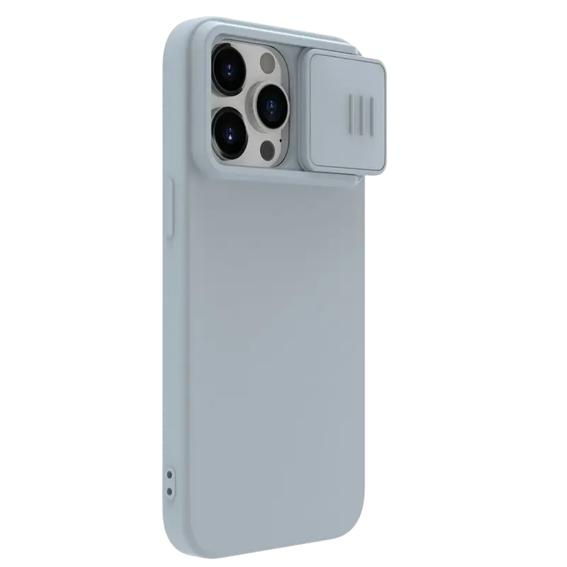 Husă Nillkin Apple iPhone 15 Pro CamShield Silky Silicone CamShield Silky Star Gray