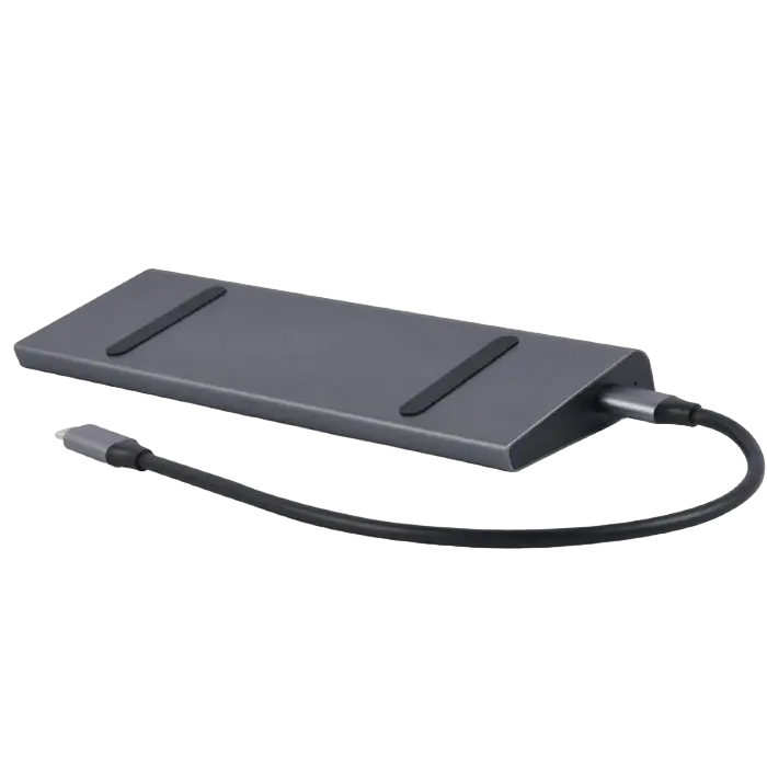 Док-станция Gembird A-CM-COMBO9-02 Серый