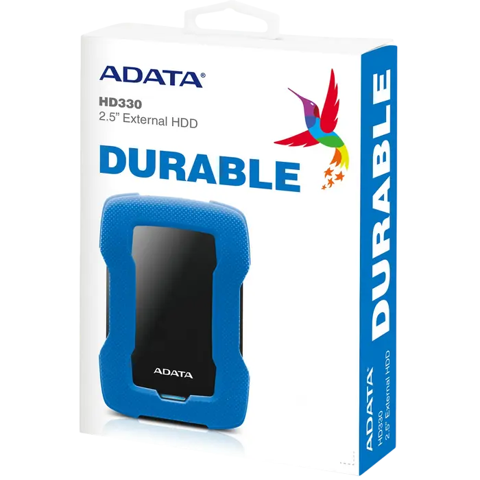 Внешний портативный жесткий диск ADATA HD330 1 ТБ Синий