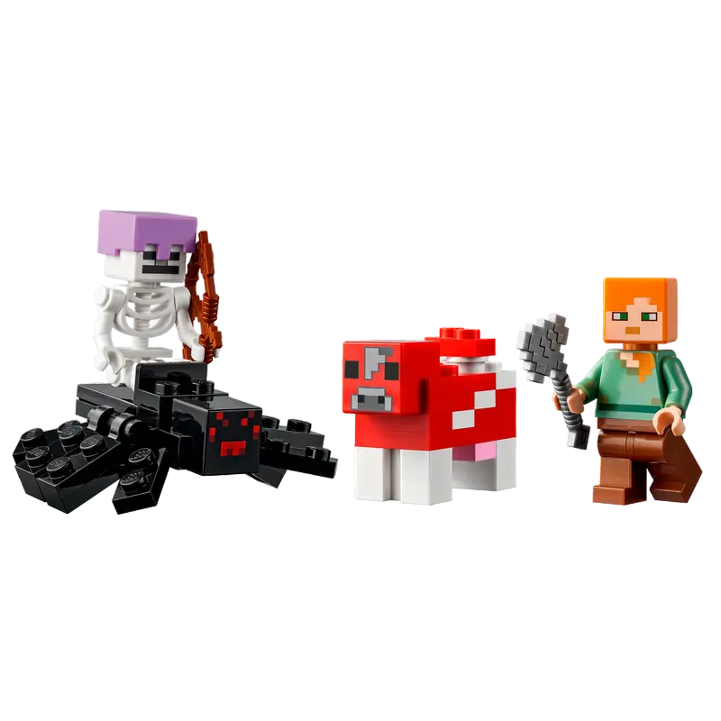 Constructor LEGO The Mushroom House Multicolor