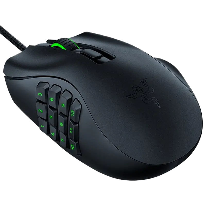 Игровая мышь Razer Naga X Проводное Чёрный