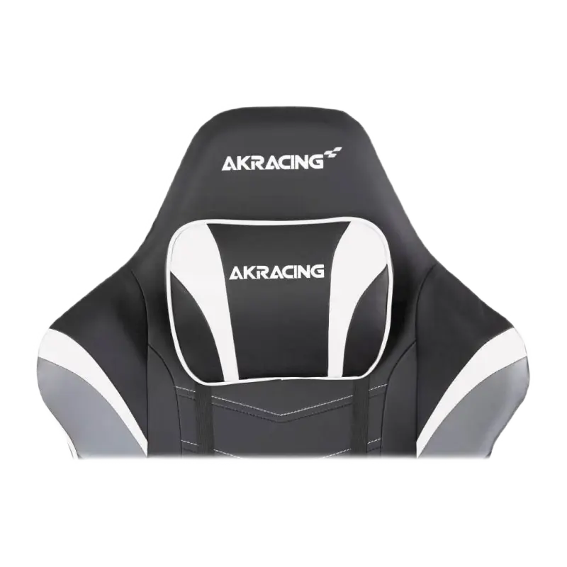 Scaun Gaming AKRacing MASTERS Max PU Piele Alb