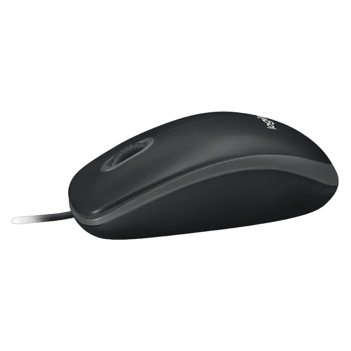 Мышь Logitech B100 Проводное Чёрный