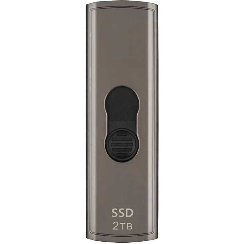 Внешний портативный SSD накопитель Transcend ESD330C 2 ТБ Коричневый