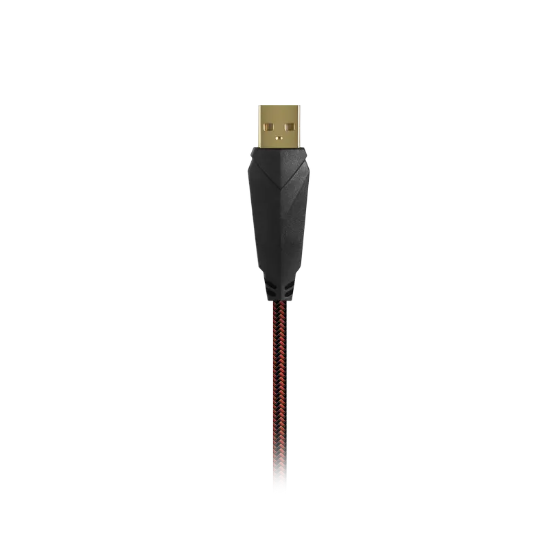 Căști SVEN AP-U989MV Negru/Roșu