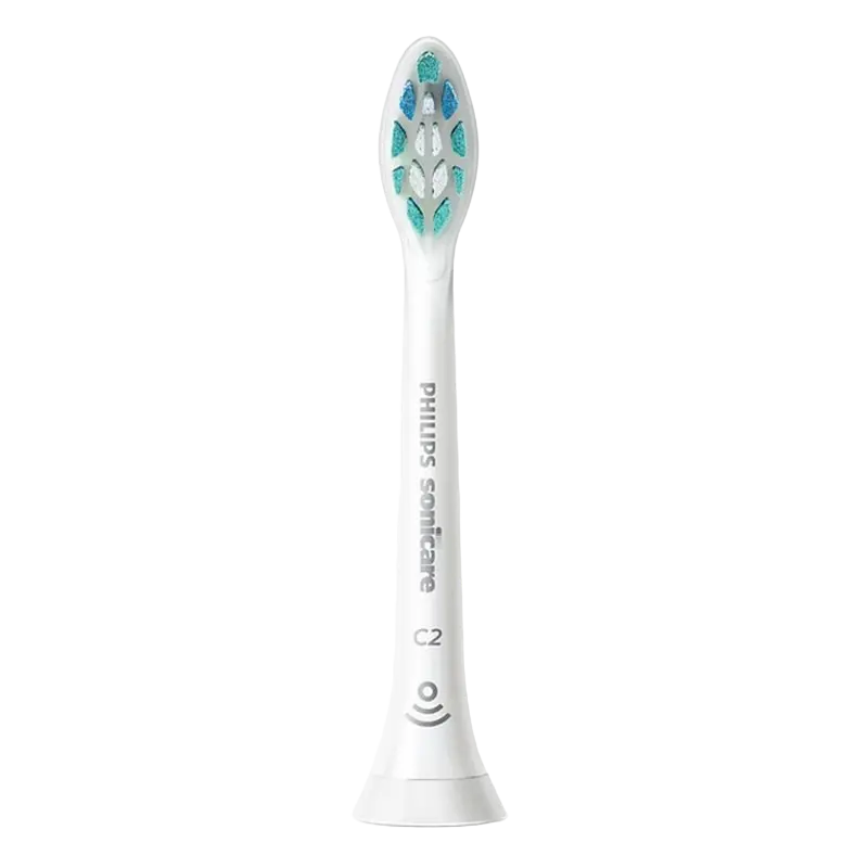 Duză pentru periuța de dinți electrică Pentru adulți Philips Sonicare C2 Optimal Plaque Defence Alb