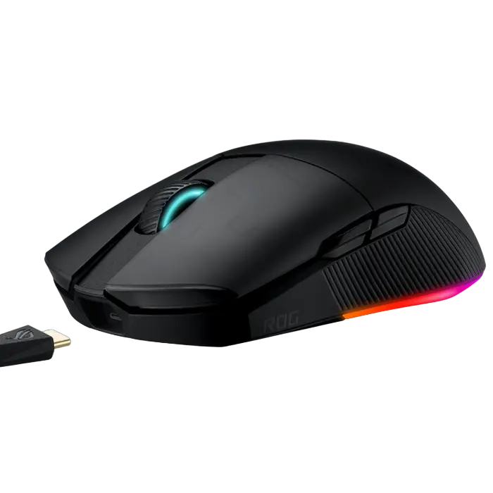 Игровая мышь ASUS ROG Pugio II Беспроводное Чёрный
