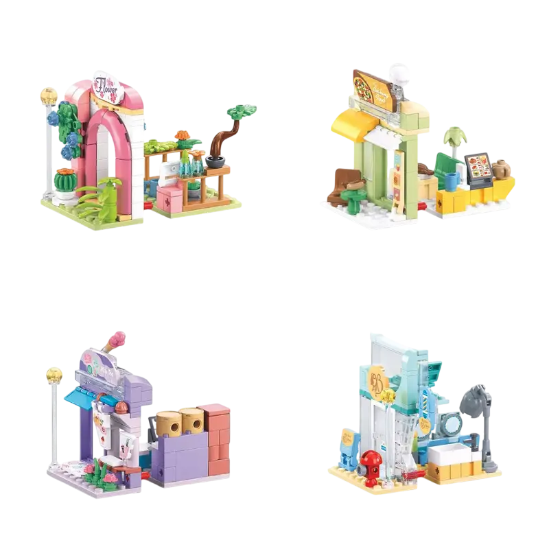 Конструктор Sluban Metropolis - City Set Разноцветный