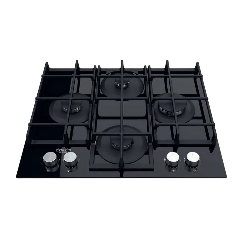 Газовая варочная панель Hotpoint-Ariston HAGS 61F/BK Черный