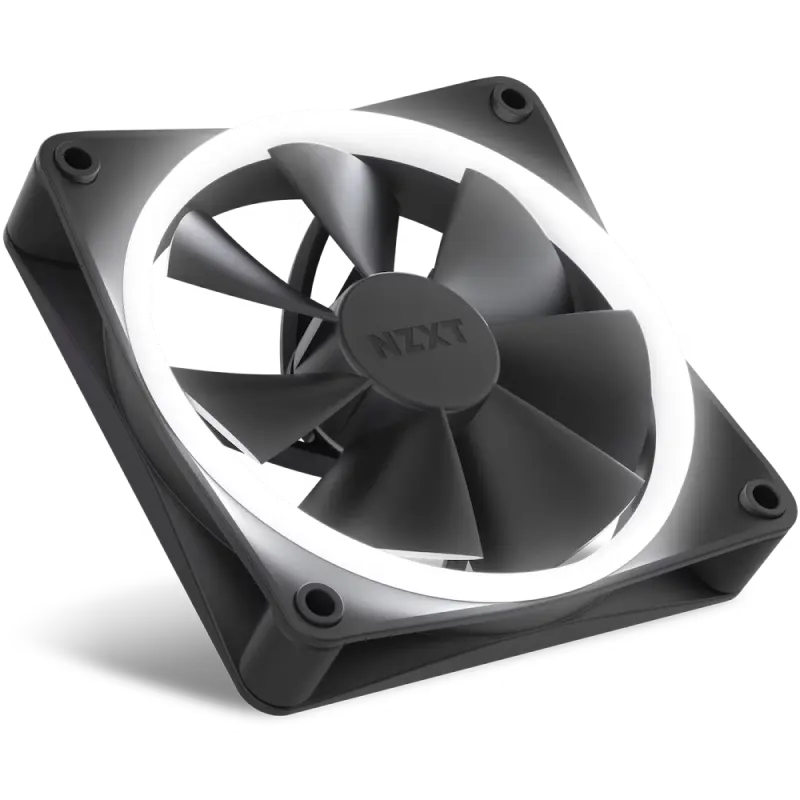Вентилятор для ПК NZXT F120 RGB 120 мм Черный